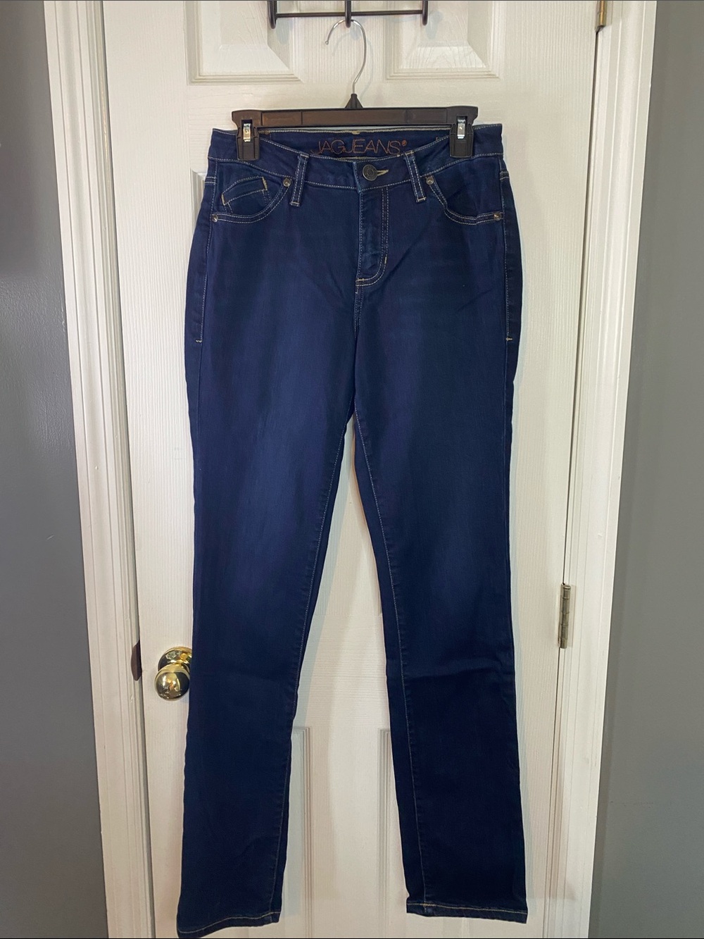Jag Jeans Women's Navy Straight Leg Jeans Size 6 Women’s